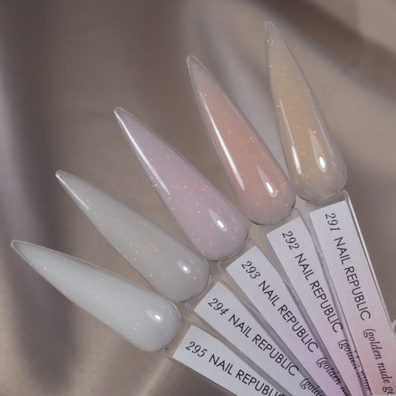 Golden nude gel